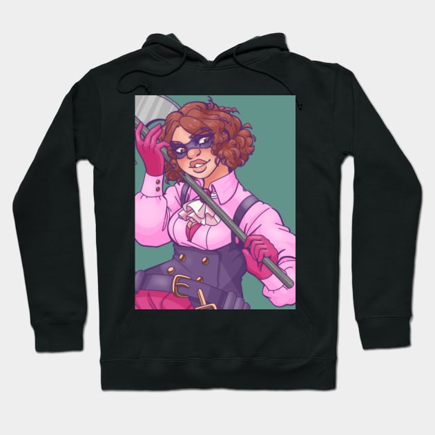 Noir Hoodie by paperstarzz